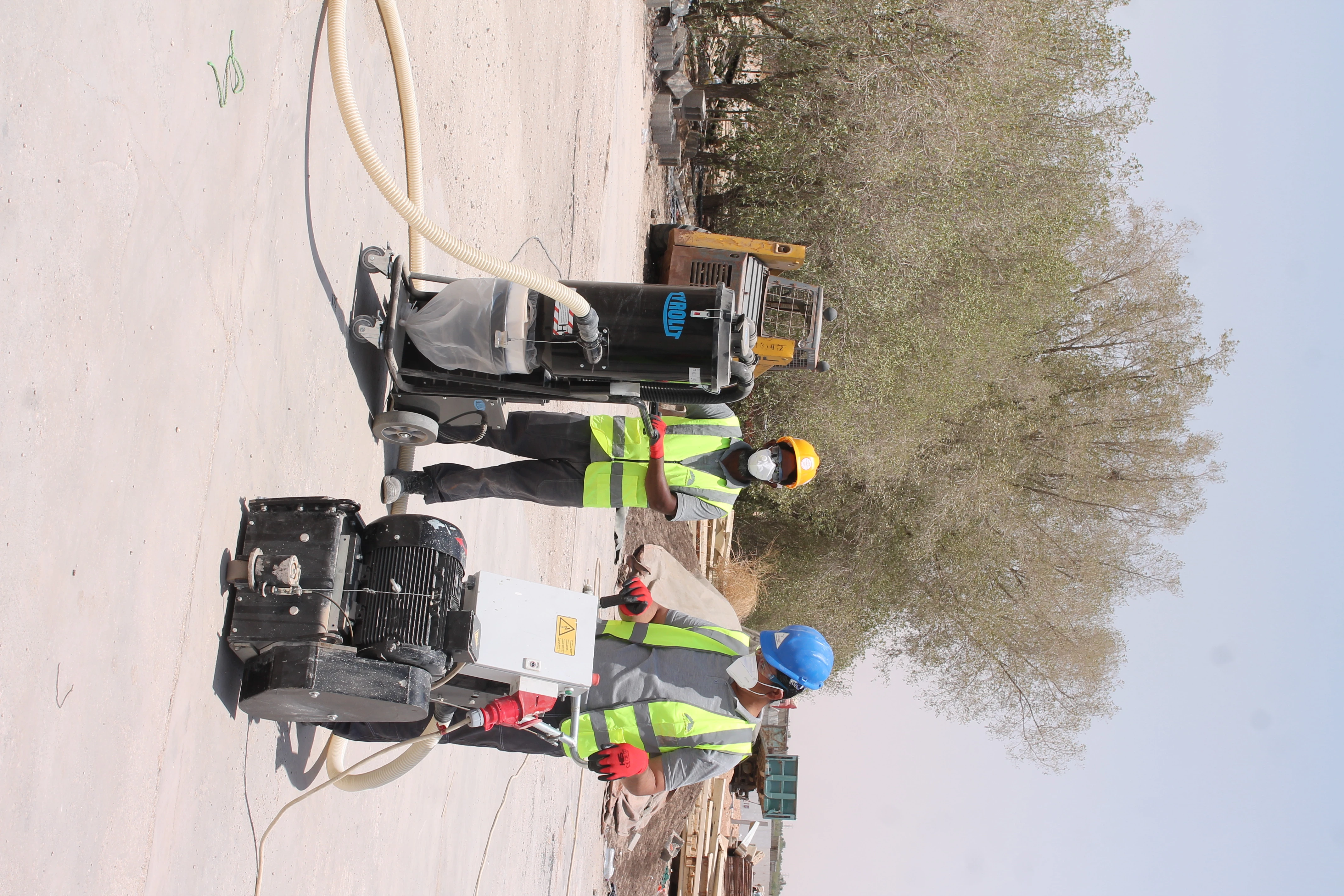 Concrete Scarifying